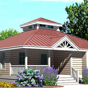 1260 SF Hip Cottage